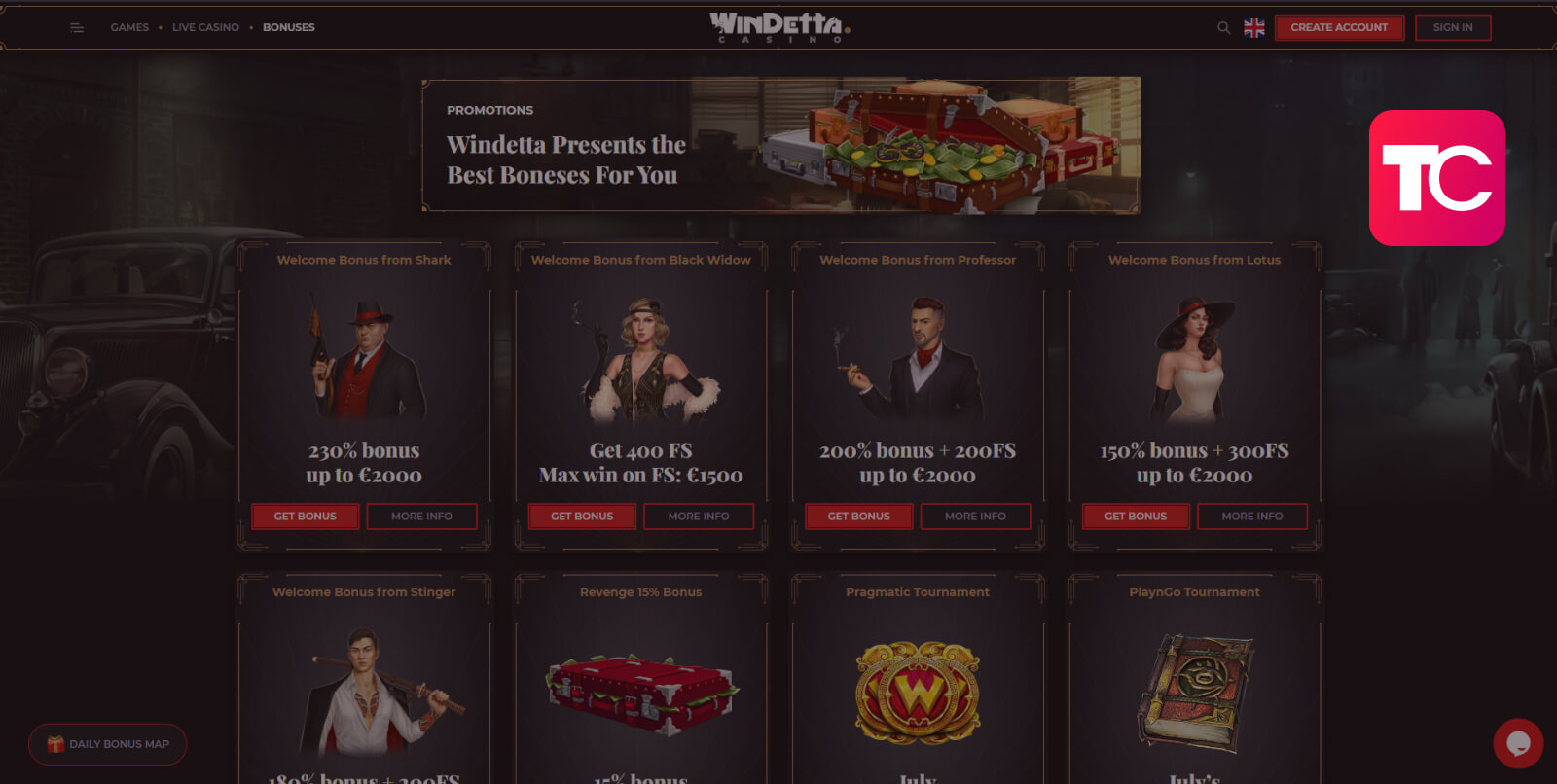 windetta casino review